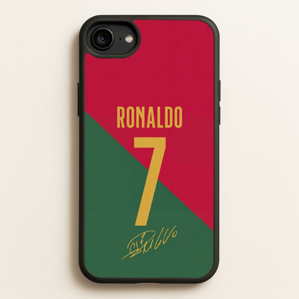 Portugal - Christiano Ronaldo CR7 Phone Case - iPhone 6 / 7 / 8 / SE / Standard