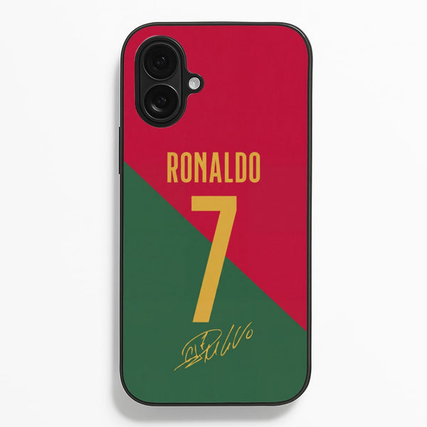 Portugal - Christiano Ronaldo CR7 Phone Case - iPhone 16 / Standard