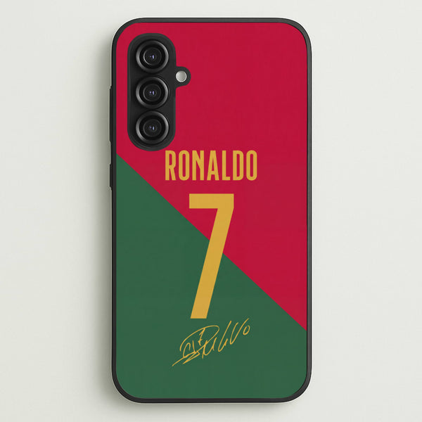 Portugal - Christiano Ronaldo CR7 Phone Case - Galaxy S23FE / Standard