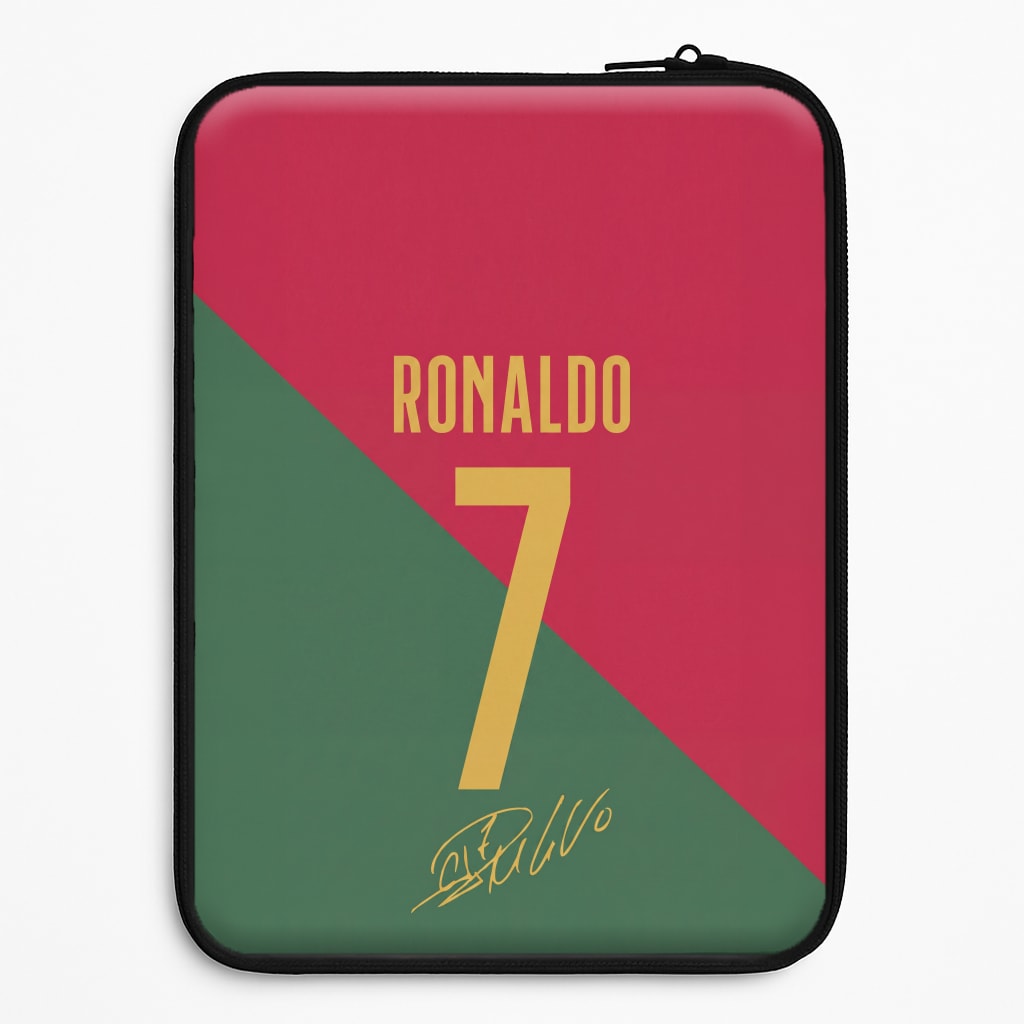 Portugal Ronaldo Laptop Sleeve