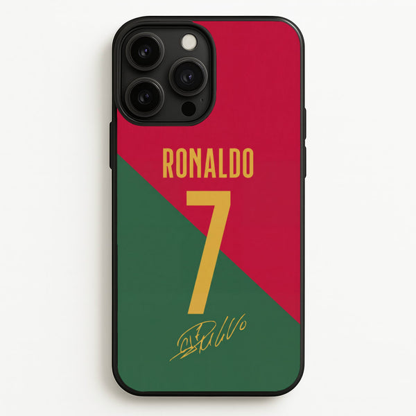 Portugal - Christiano Ronaldo CR7 Phone Case - iPhone 13 Pro / Standard