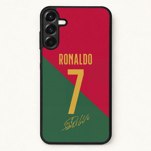 Portugal - Christiano Ronaldo CR7 Phone Case - Galaxy A37 / Standard