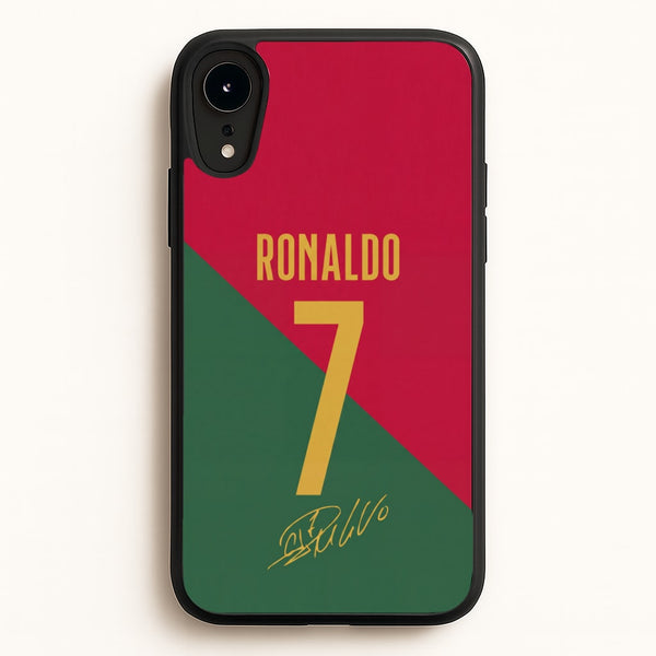 Portugal - Christiano Ronaldo CR7 Phone Case - iPhone XR / Standard