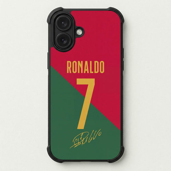 Portugal Ronaldo Phone Case — Bumper case