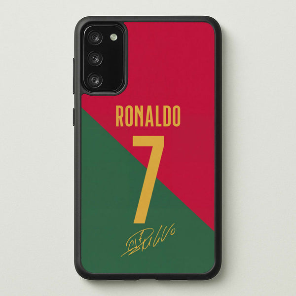 Portugal - Christiano Ronaldo CR7 Phone Case - Galaxy S20 / Standard