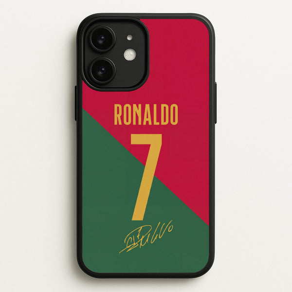 Portugal - Christiano Ronaldo CR7 Phone Case - iPhone 11 / Standard