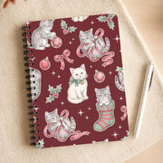 Festive Tabby Kittens Notebook 3