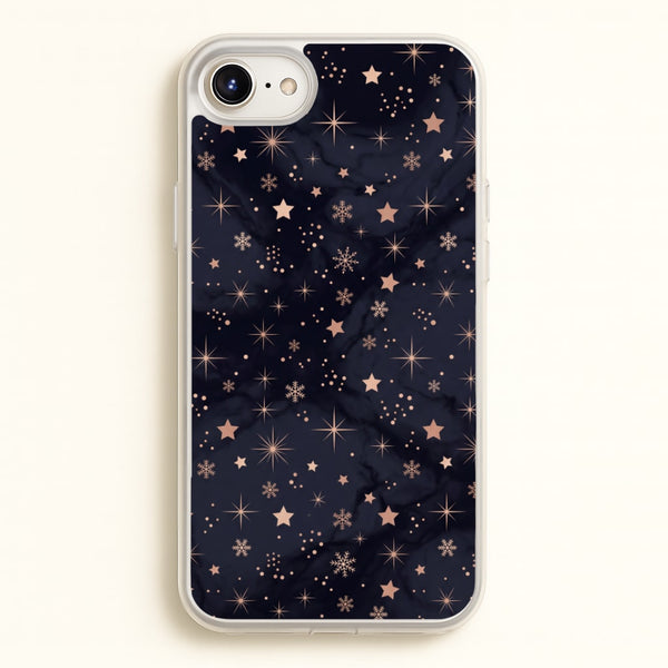 Midnight Frost Stars Phone Case - iPhone 6 / 7 / 8 / SE / Standard