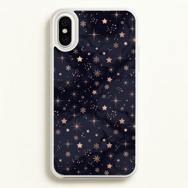 Midnight Frost Stars Phone Case - iPhone XS Max / Standard