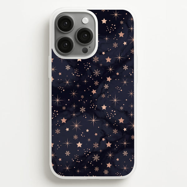 Midnight Frost Stars Phone Case - iPhone 13 Pro Max / Standard