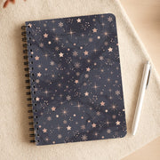 Midnight Frost Stars Notebook 3