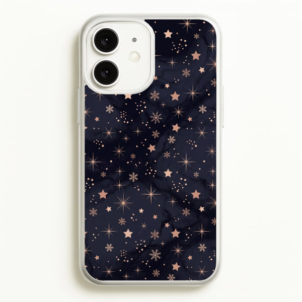 Midnight Frost Stars Phone Case - iPhone 11 / Standard