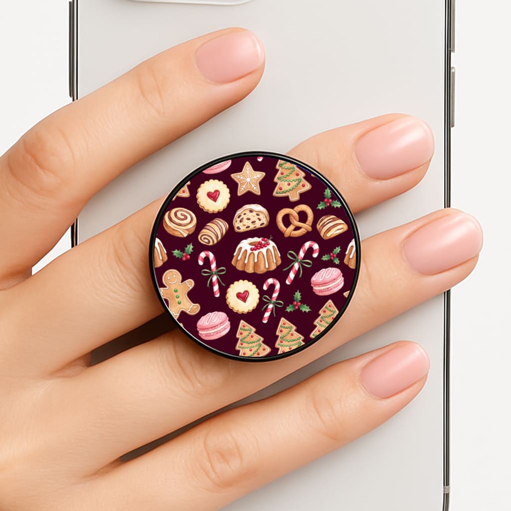 Christmas Bakery Burgundy FunGrip