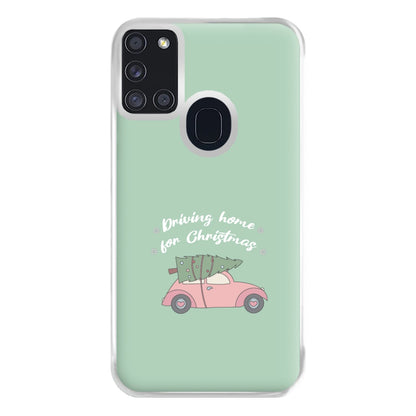 Driving Home For Christmas - Christmas Songs Phone Case for Galaxy A21s