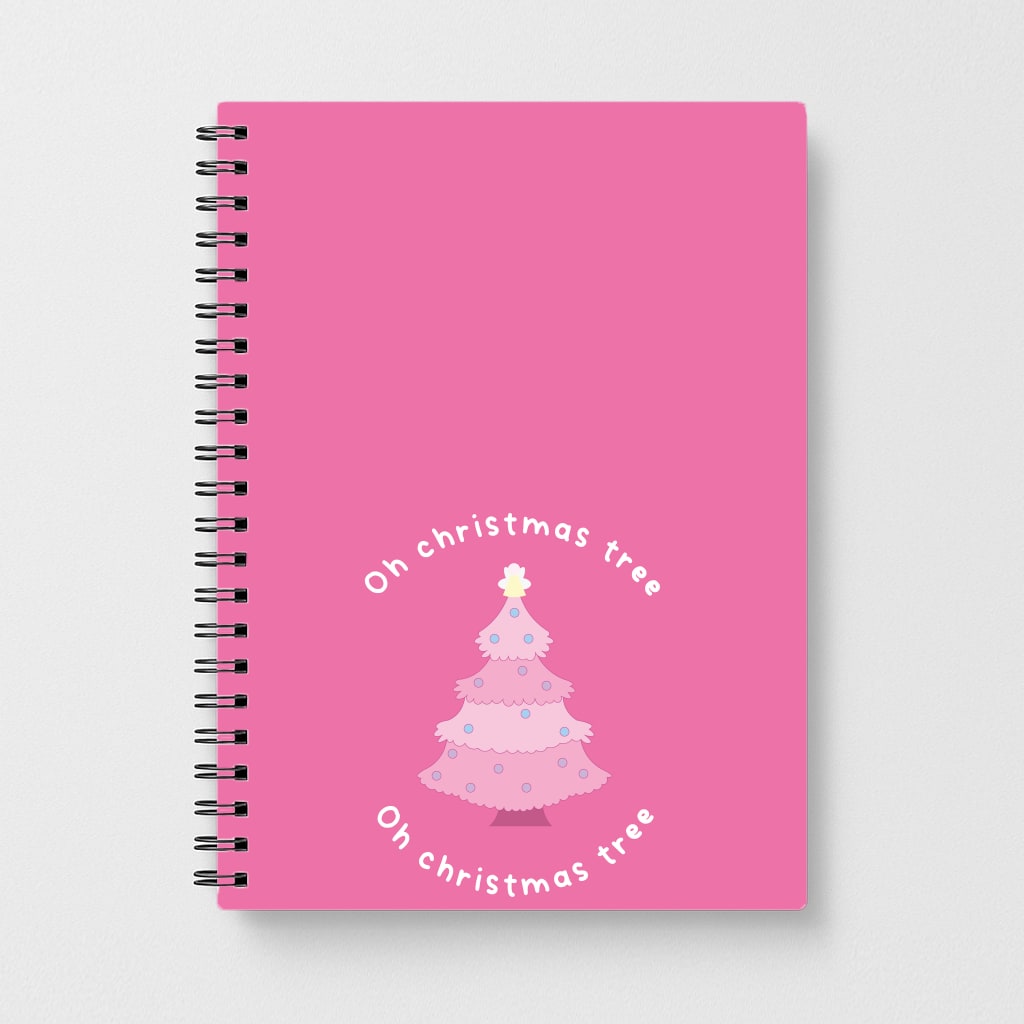 Oh Christmas Tree - Christmas Songs Notebook