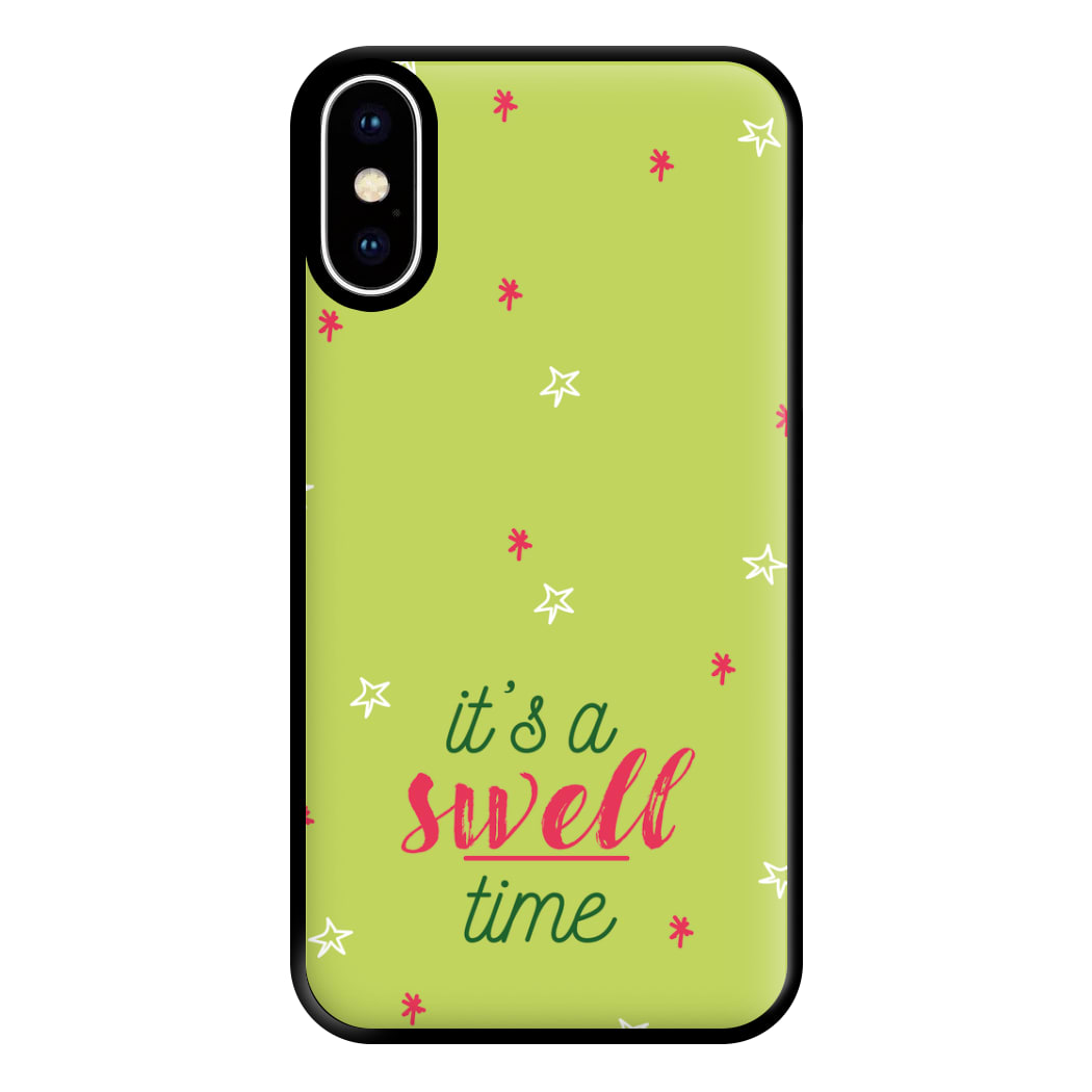 It's A Swell Time - Christmas Songs Phone Case for iPhone XS Max