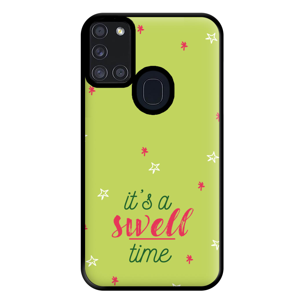 It's A Swell Time - Christmas Songs Phone Case for Galaxy A21s