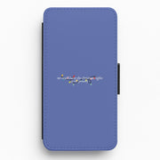We Can Leave The Christmas Lights Up Til January - Christmas Songs Flip / Wallet Phone Case 1