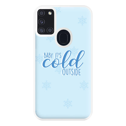 Baby It's Cold Outside - Christmas Songs Phone Case for Galaxy A21s