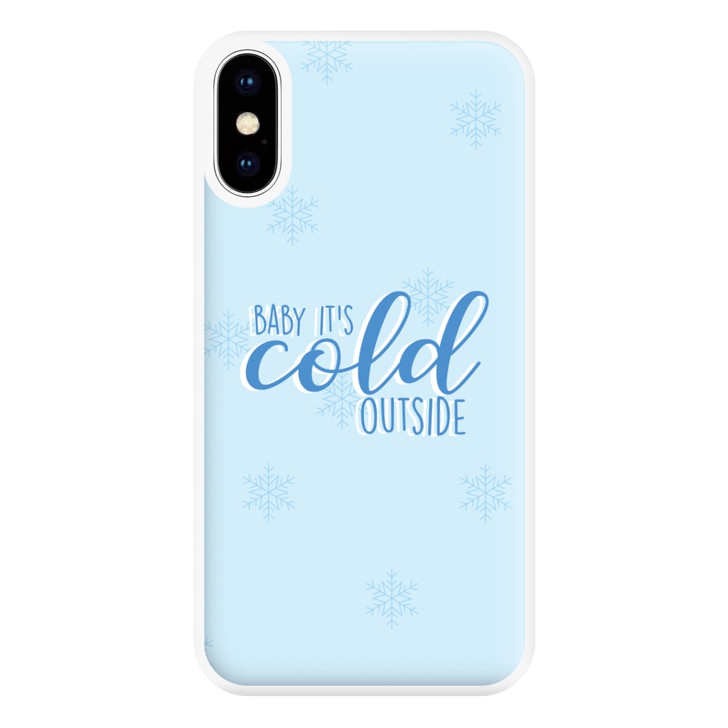 Baby It's Cold Outside - Christmas Songs Phone Case for iPhone XS Max