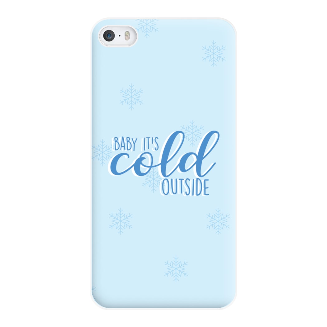 Baby It's Cold Outside - Christmas Songs Phone Case for iPhone 5 / 5s / SE 2016