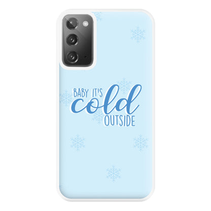 Baby It's Cold Outside - Christmas Songs Phone Case for Galaxy Note 20 Ultra