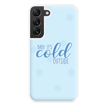 Baby It's Cold Outside - Christmas Songs Phone Case for Galaxy S22 Plus