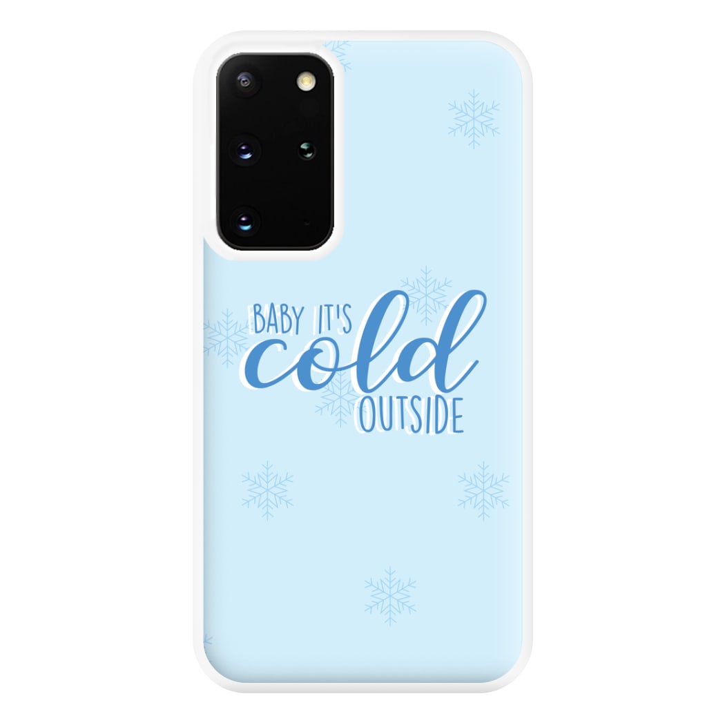 Baby It's Cold Outside - Christmas Songs Phone Case for Galaxy S20 Plus