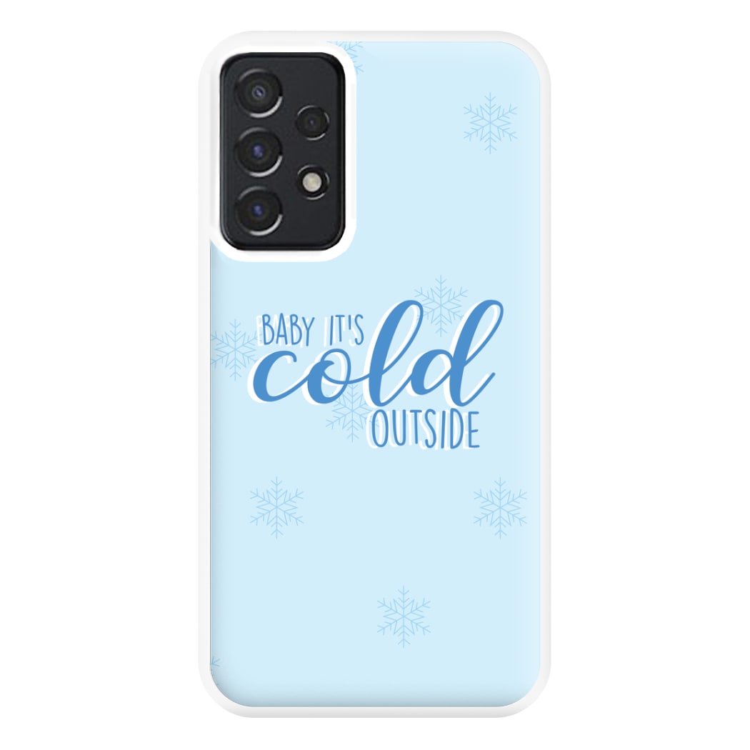 Baby It's Cold Outside - Christmas Songs Phone Case for Galaxy A52 / A52s