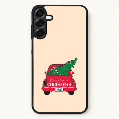 Driving Home For Christmas Truck Phone Case for Galaxy A17