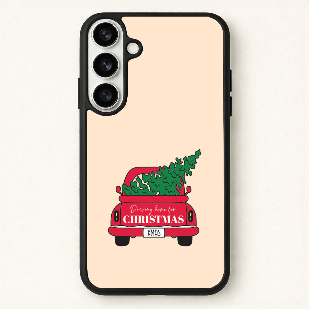 Driving Home For Christmas Truck Phone Case for Galaxy S26 Plus