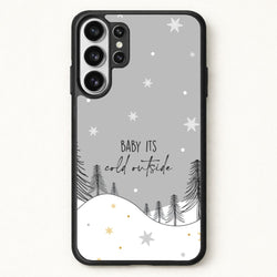 Baby It's Cold Outisde Landscape Phone Case for Galaxy S26 Ultra