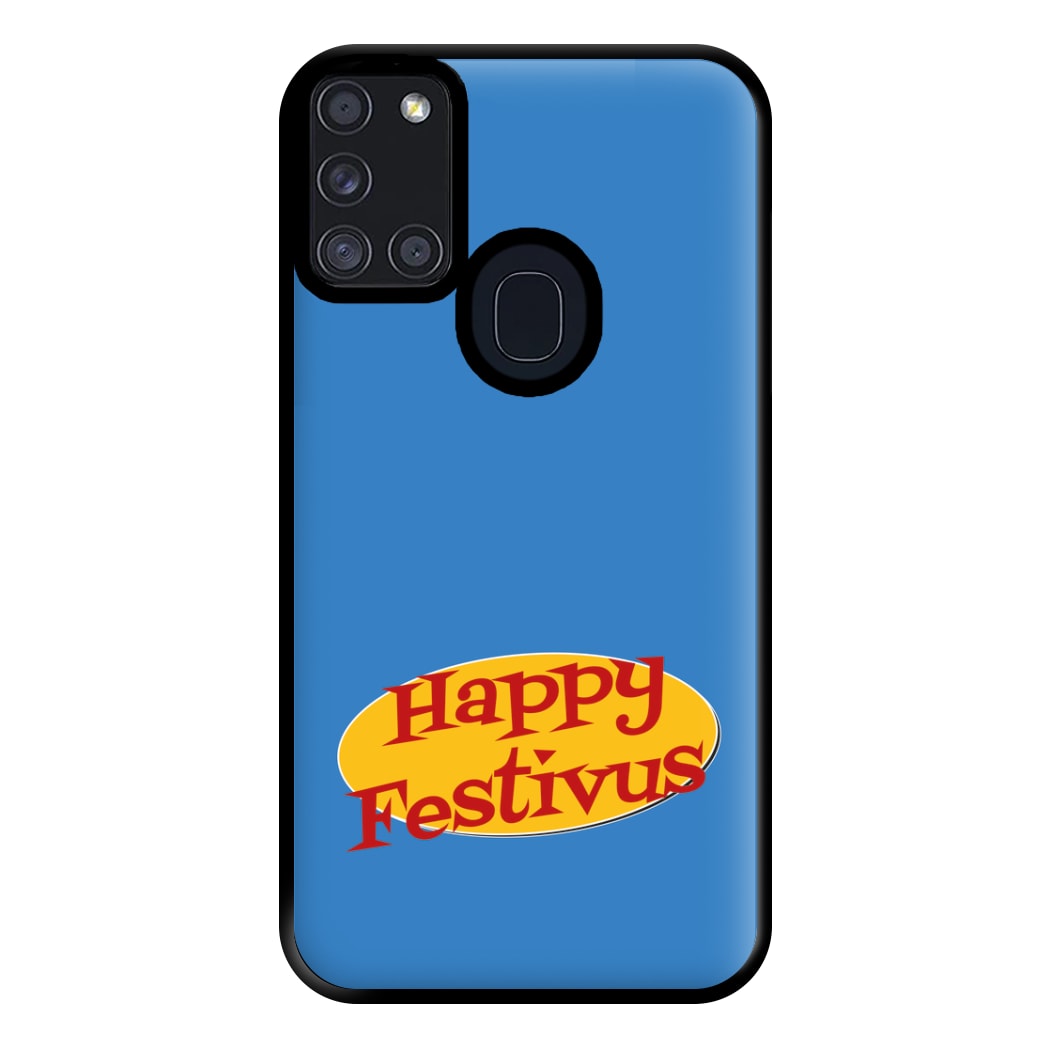 Happy Festivus Phone Case for Galaxy A21s