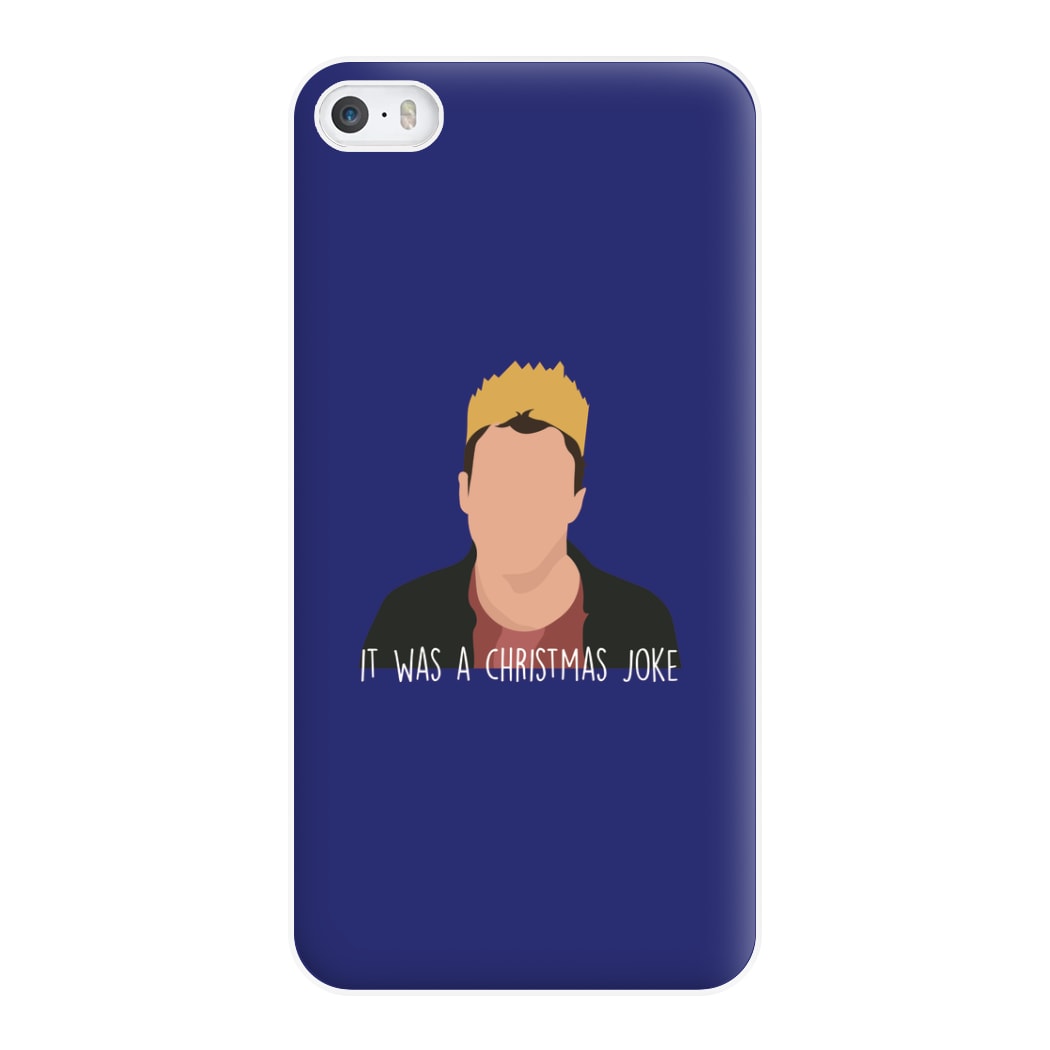 It Was A Christmas Joke - Peep Phone Case for iPhone 5 / 5s / SE 2016