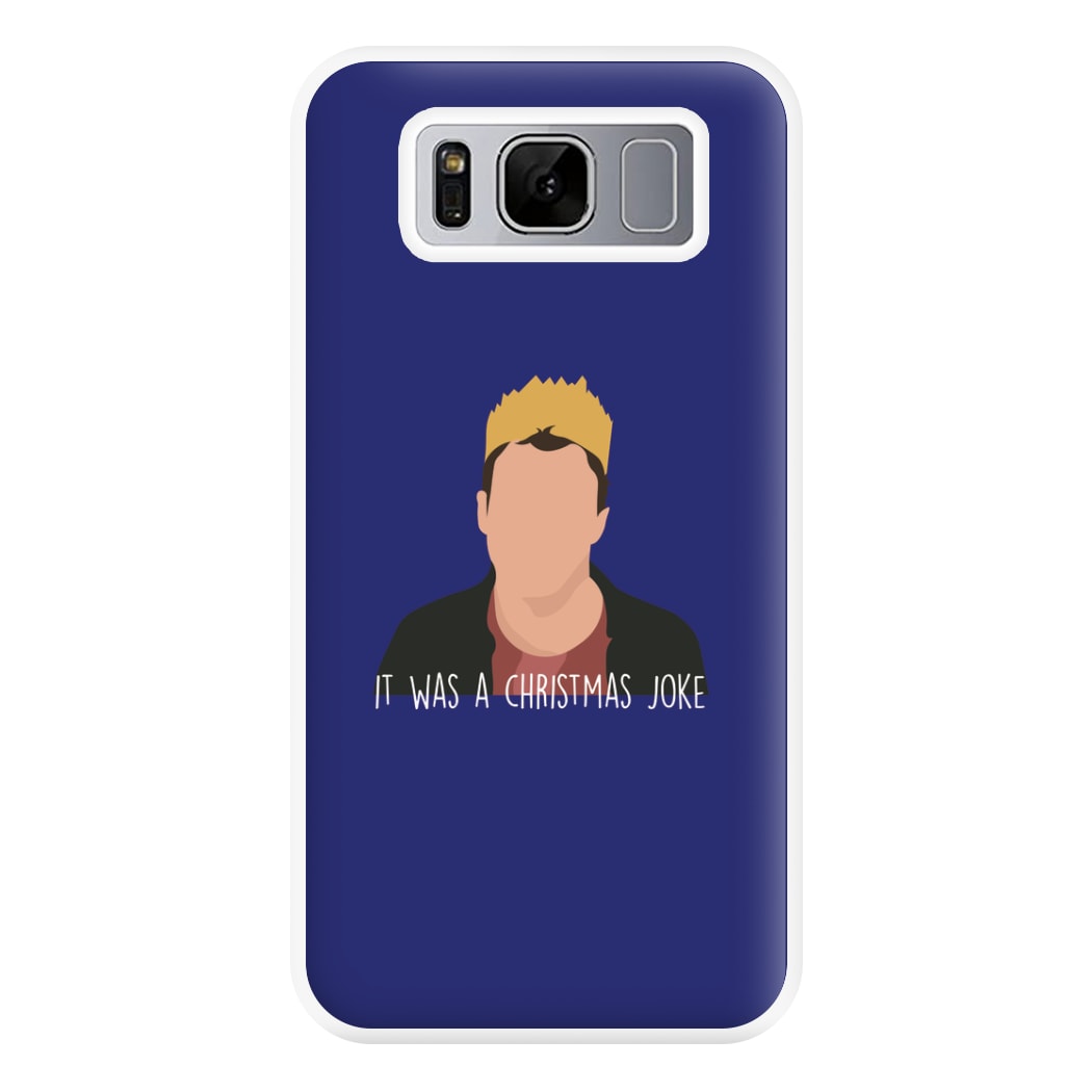 It Was A Christmas Joke - Peep Phone Case for Galaxy S8 Plus