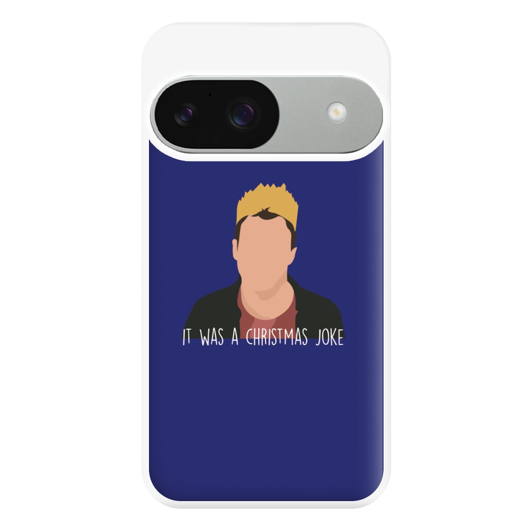 It Was A Christmas Joke - Peep Phone Case for Google Pixel 9 / 9 Pro