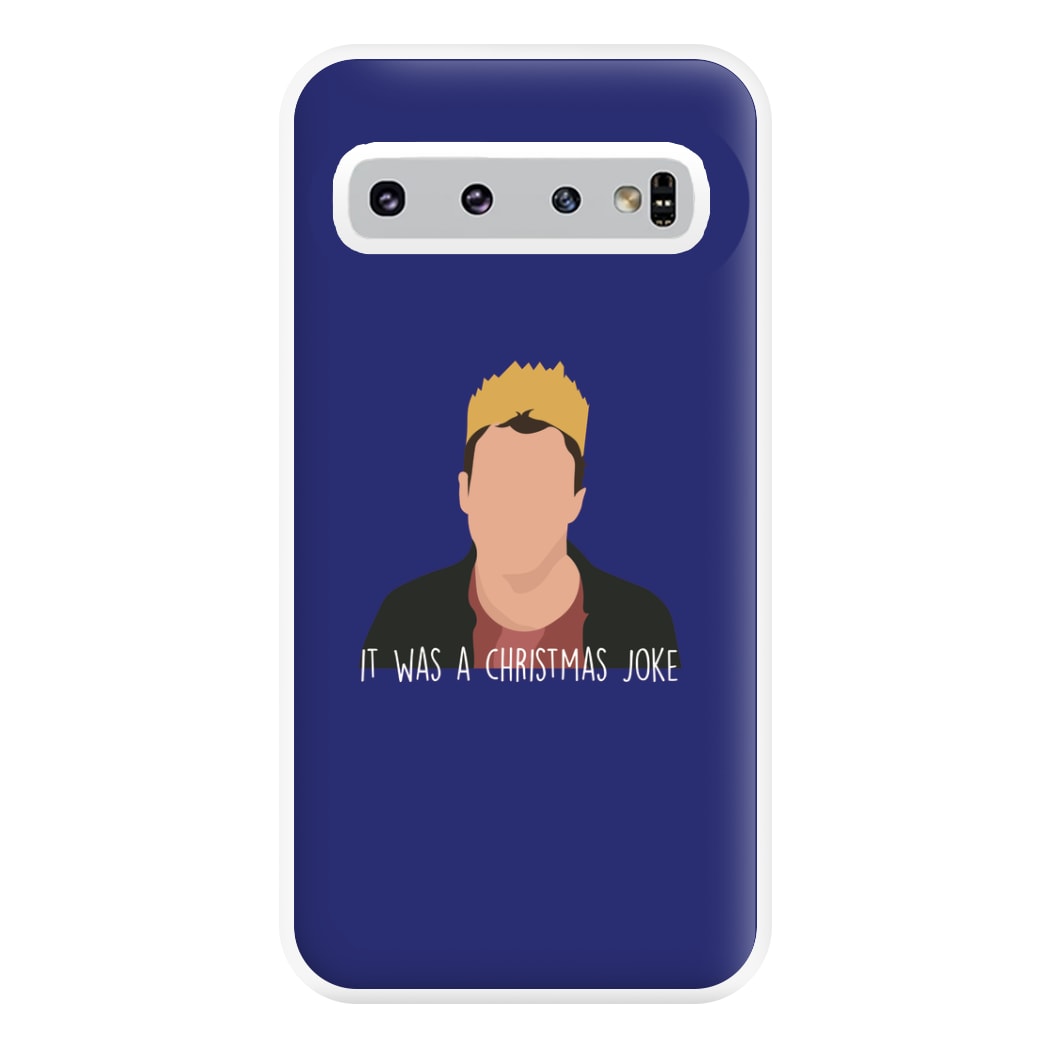 It Was A Christmas Joke - Peep Phone Case for Galaxy S10 Plus