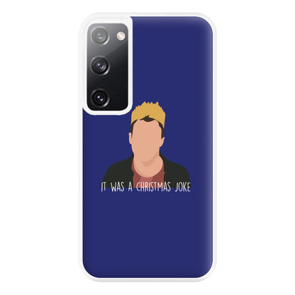 It Was A Christmas Joke - Peep Phone Case for Galaxy S20