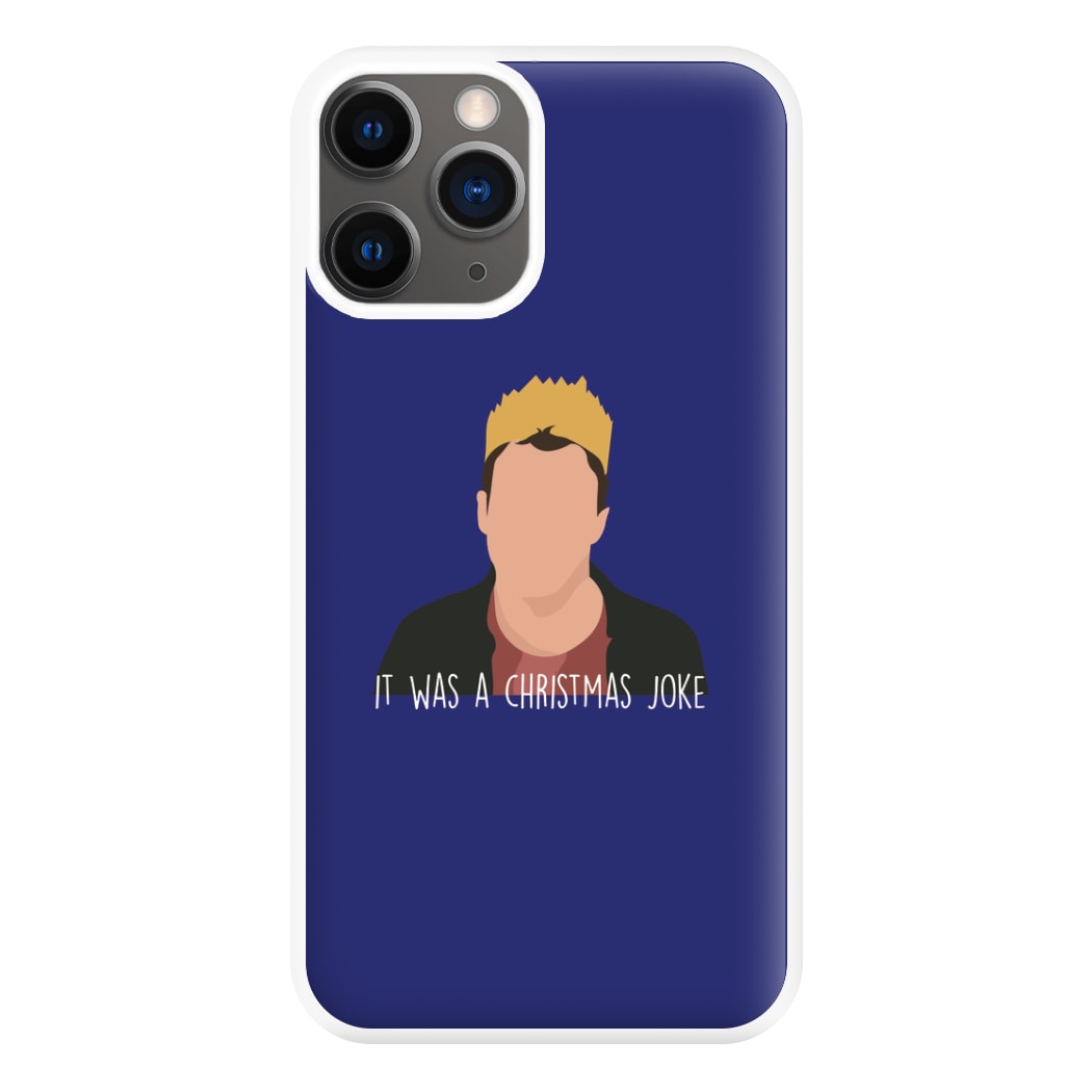 It Was A Christmas Joke - Peep Phone Case for iPhone 12 Pro Max