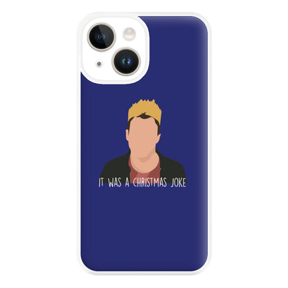 It Was A Christmas Joke - Peep Phone Case for iPhone 14