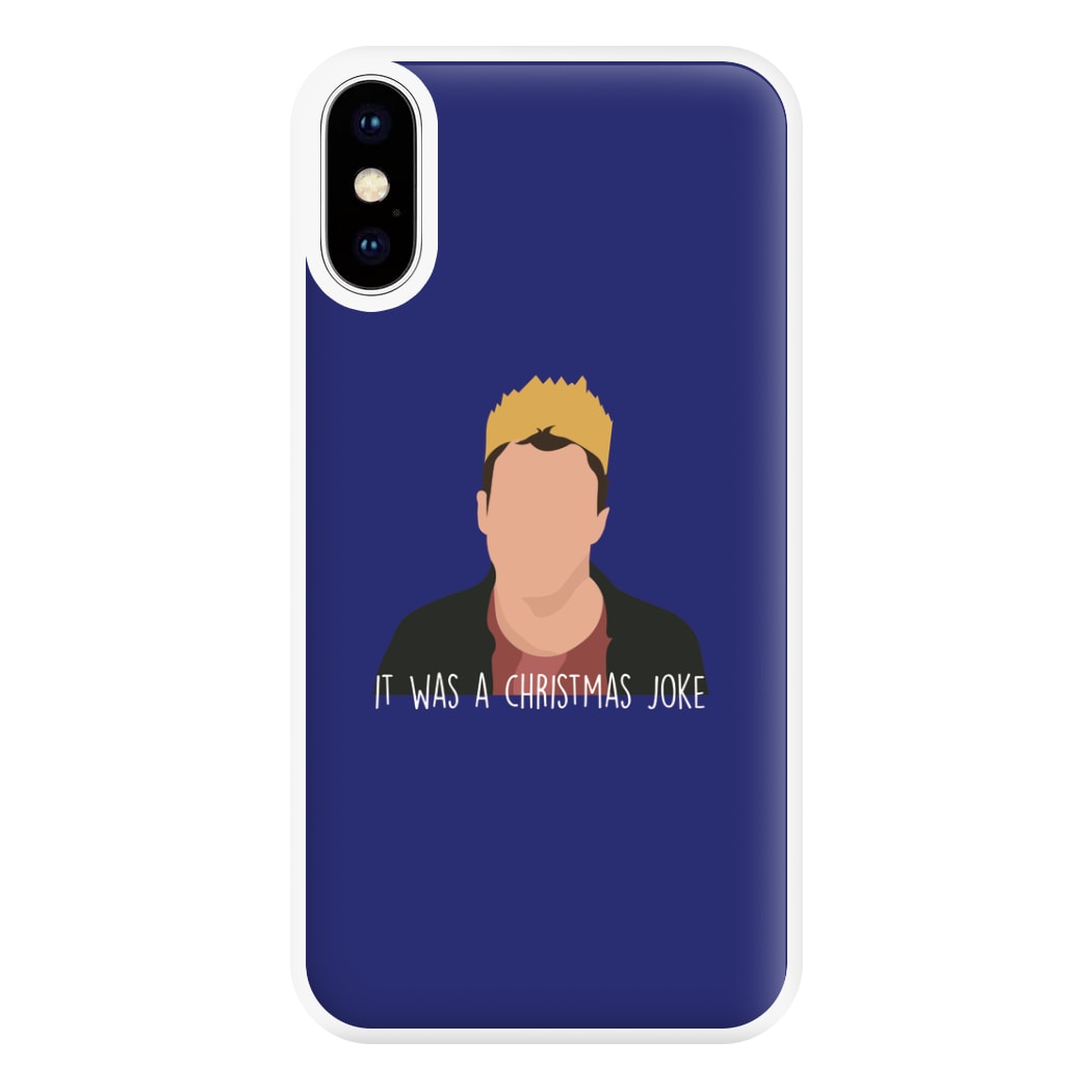 It Was A Christmas Joke - Peep Phone Case for iPhone XS Max