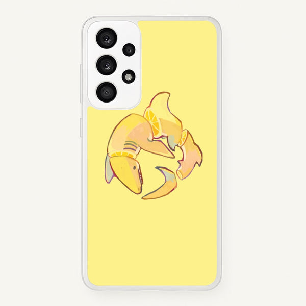 Lemon Shark Phone Case - Galaxy A53 / Standard