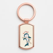 Emotional Support Shark Luxury Keyring 4