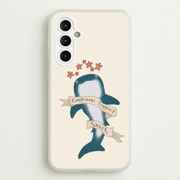 Emotional Support Shark Phone Case - Galaxy A14 / Standard
