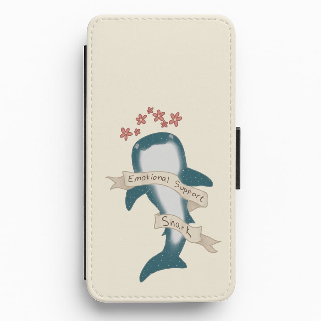 Emotional Support Shark Flip / Wallet Phone Case