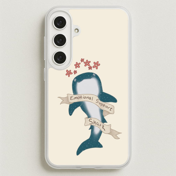 Emotional Support Shark Phone Case - Galaxy S26FE / Standard
