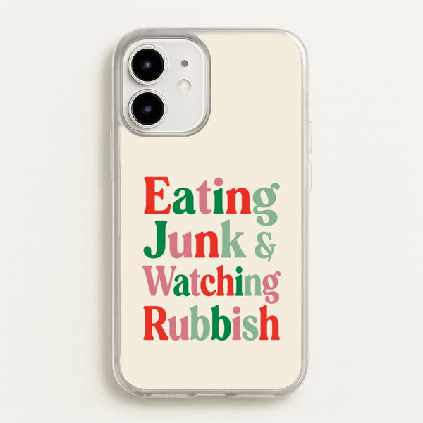 Eating Junk & Watching Rubbish - Home Alone Phone Case - iPhone 12 Mini / Standard