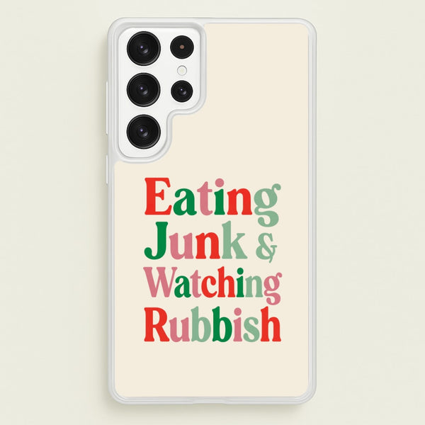 Eating Junk & Watching Rubbish - Home Alone Phone Case - Galaxy S22 Ultra / Standard