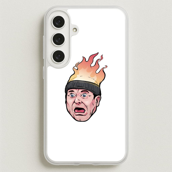 Flaming Beanie - Home Alone Phone Case - Galaxy S26FE / Standard