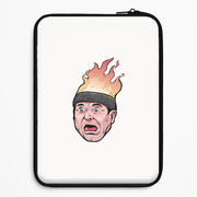Flaming Beanie Laptop Sleeve 1